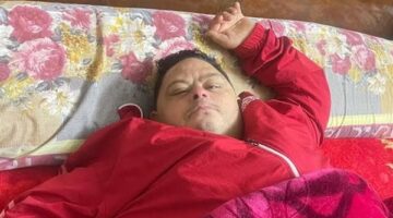 دموع من أمام مقبرته.. شقيقة أمح الدولي تكشف وصيته الأخيرة قبل وفاته