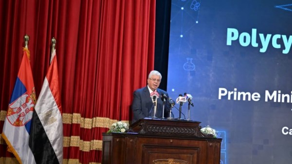 رئيس وزراء صربيا يلقى محاضرة تذكارية فى قاعة الاحتفالات الكبري بجامعة القاهرة