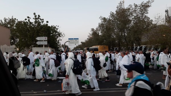 نفرة الحجاج إلى مزدلفة تسير بسلاسة