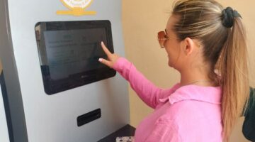 ماكينات ذاتية لشراء تذاكر زيارة منطقة سقارة الأثرية ..صور