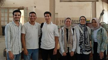 جامعة حلوان تمثل مصر في مسابقة دولية بخلطة خرسانية صديقة للبيئة