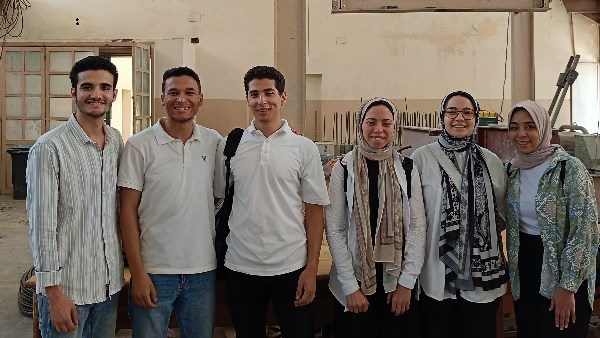 جامعة حلوان تمثل مصر في مسابقة دولية بخلطة خرسانية صديقة للبيئة