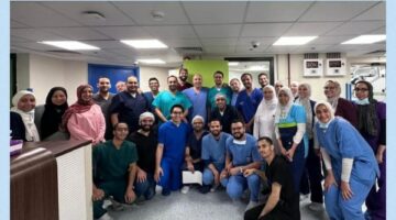 نجاح فريق طبي متخصص بقصر العيني في عملية جراحية نادرة للقلب