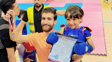 حمزة محمد يحصد ذهبية بطولة أبطال الجمهورية في الووشو كونغ فو