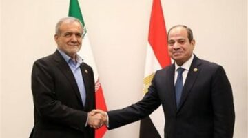 الرئيس السيسي ونظيره الإيراني يؤكدان على تجنب التصعيد بالمنطقة