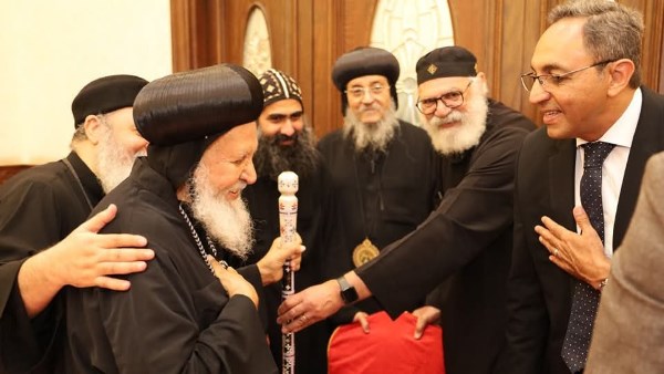 بحضور المحافظ.. حفل استقبال الأسقف العام الجديد لإيبارشية قنا