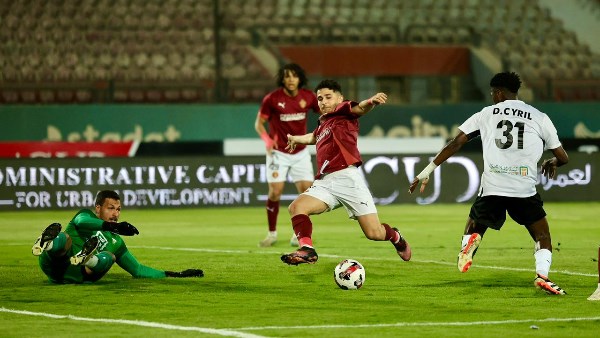 70 دقيقة – سيراميكا كليوباترا يحافظ على تقدمه أمام البنك الأهلي في نهائي كأس العاصمة