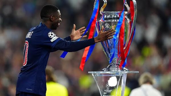 عثمان ديمبلي يفوز بجائزة أفضل لاعب في دوري أبطال أوروبا هذا الموسم