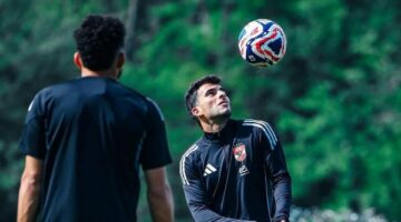 لقطات من مران الأهلي الرئيسي استعداداً لمواجهة بورتو في كأس العالم للأندية ..شاهد