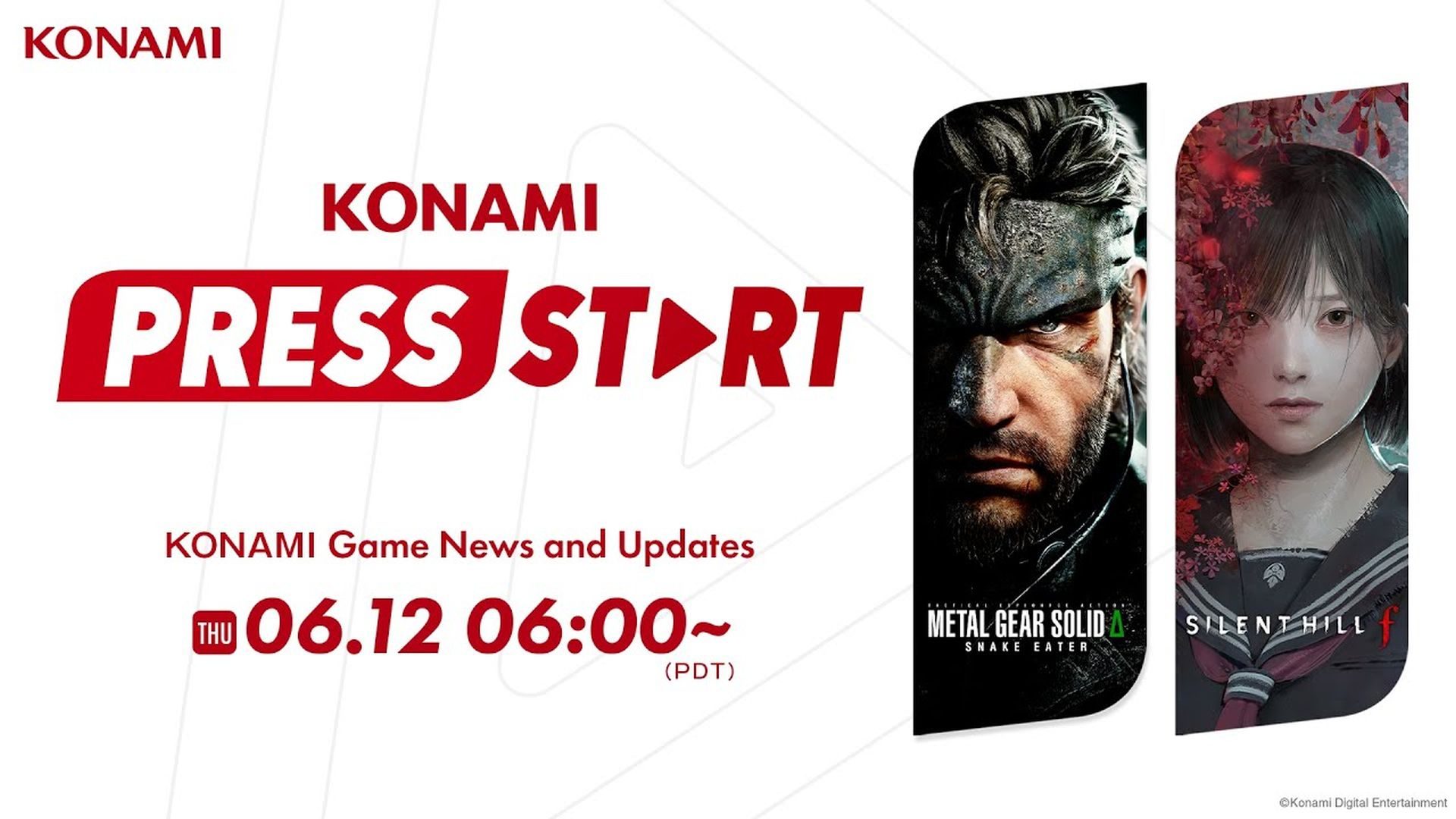 الإعلان عن حدث Konami Press Start – سيُقام في 12 يونيو – newnews4