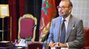 برقية تهنئة من جلالة الملك إلى عاهلي المملكة الأردنية الهاشمية بمناسبة عيد الجلوس الملكي