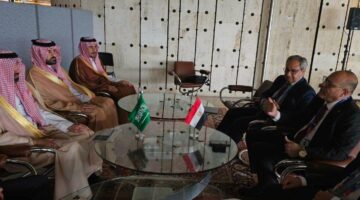 وزير العمل يلتقى نظيره السعودى لتفعيل التعاون فى التدريب المهنى والتشغيل