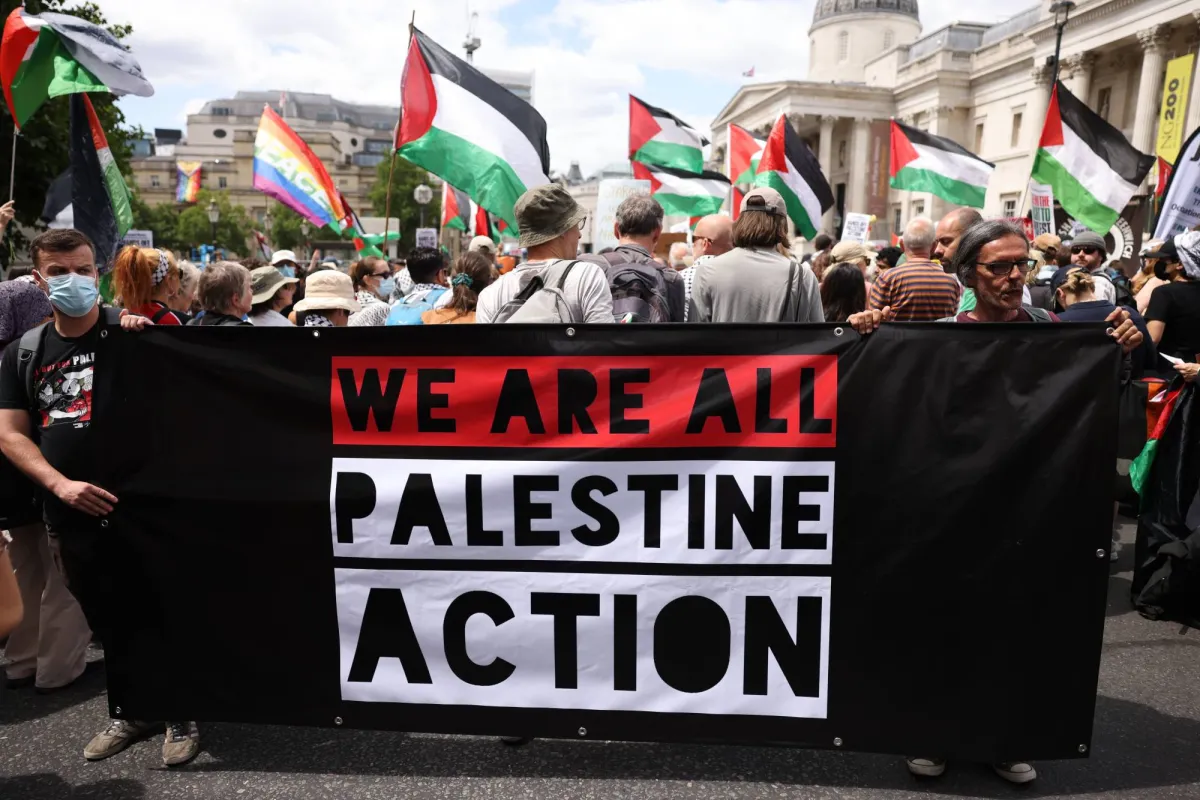 البرلمان البريطاني يحظر مجموعة «العمل من أجل فلسطين»