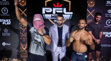 المقاتلون يجتازون مرحلة قياس الأوزان