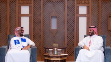 محمد بن سلمان وطحنون بن زايد يستعرضان الشراكة الثنائية السعودية الإماراتية