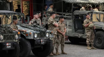 الجيش اللبناني يلقي القبض على أحد المشاركين باستعراض مسلح في بيروت