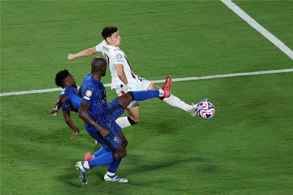 فيديو | فودين يسجل هدف تعادل مانشستر سيتي الثالث أمام الهلال