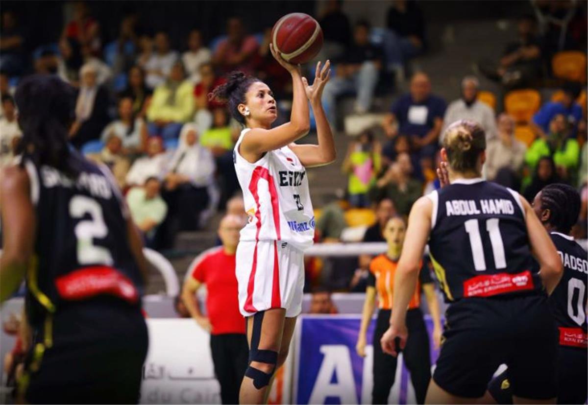 منتخب مصر للسيدات يهزم الأردن ويحقق الفوز الثاني بالبطولة العربية لكرة السلة