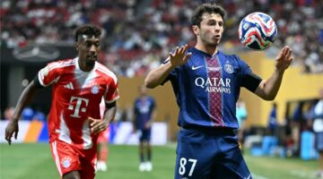 فيديو | طرد مباشر للاعب باريس سان جيرمان أمام بايرن ميونخ في كأس العالم للأندية