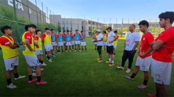 صور | منتخب مصر تحت 17 عامًا يواصل تدريباته استعدادًا لـ كأس العالم في قطر