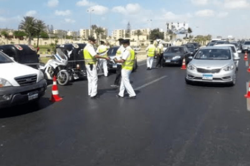 ضبط 40 سائقًا يتعاطون المواد المخدرة على الطريق الإقليمي