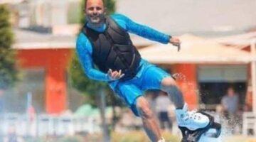 خلال عرض استعراضي بالغردقة.. وفاة لاعب الفلاي بورد محمود عبد الغني