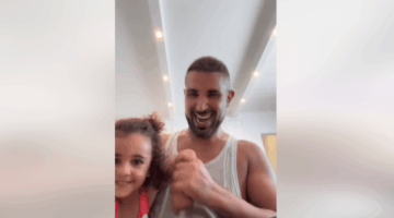 بمشاركة ابنته.. أحمد سعد يطلق تحدي أغنيته “مكسرات”