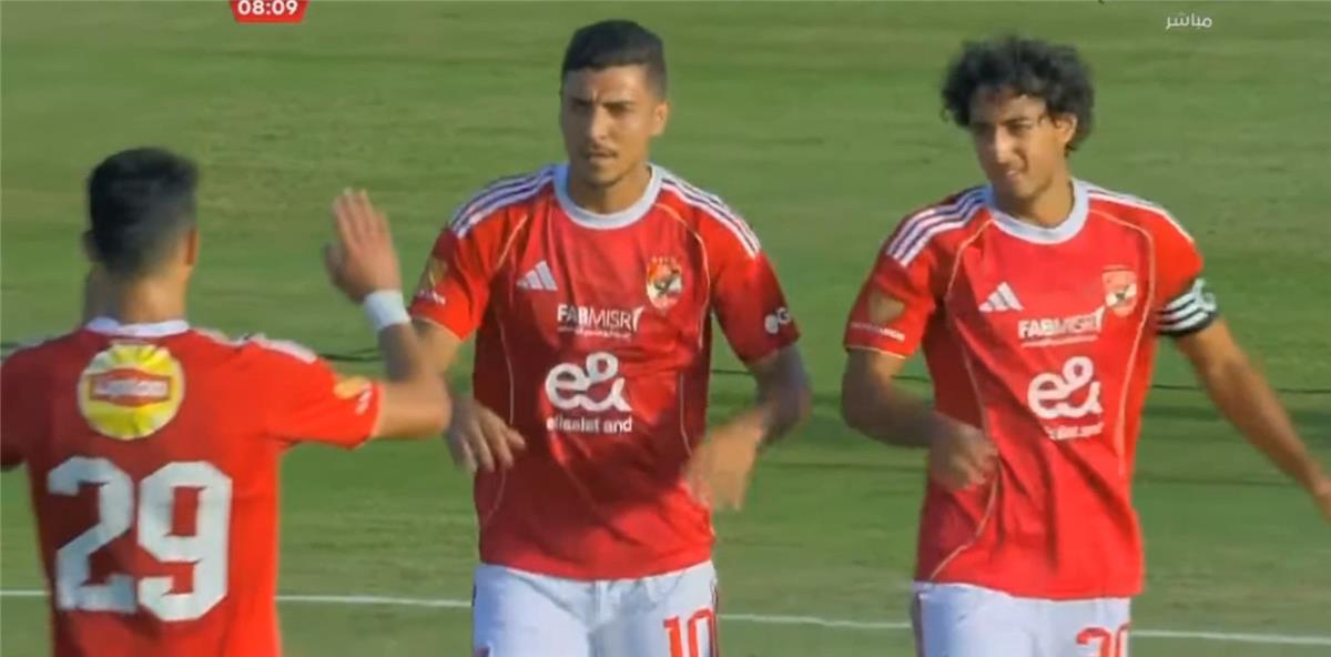 فيديو | محمد شريف يسجل هدف الأهلي الأول أمام الملعب التونسي