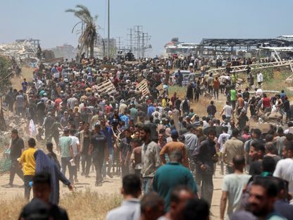 أسوشيتد برس توثق إطلاق نار على مدنيين في طوابير المساعدات بغزة