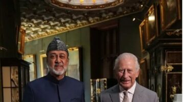 سلطان عُمان والملك تشارلز يبحثان القضايا الإقليمية والدولية