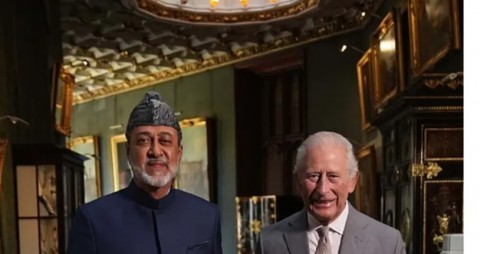 سلطان عُمان والملك تشارلز يبحثان القضايا الإقليمية والدولية