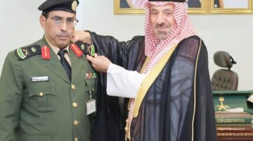 أمير نجران يقلّد مدير إدارة السجون بالمنطقة رتبته الجديدة – أخبار السعودية