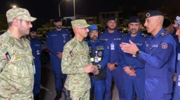 محافظ العاصمة يتفقد مجالس العزاء