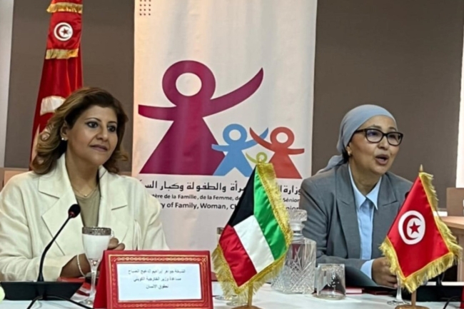 جواهر الصباح ووزيرة المرأة التونسية بحثتا تعزيز التعاون