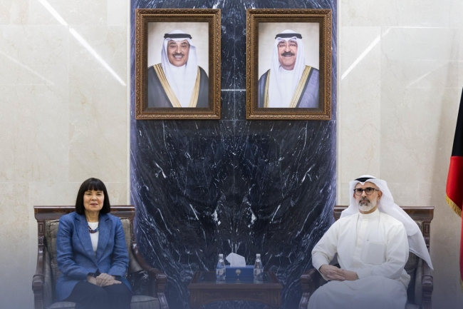 نائب وزير الخارجية يلتقي السفيرة الأميركية بمناسبة انتهاء فترة عملها