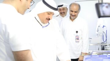 العوضي افتتح مركز صحة منفذ النويصيب