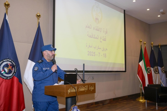 «الإطفاء» تقيّم إجراءات مكافحة حريق أمغرة