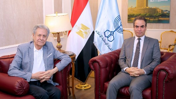 المسلماني يلتقي سليم سحاب ويعلن رعاية مشروع اكتشاف المواهب بالمحافظات