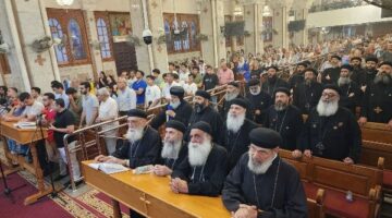 التسبحة الشهرية لشعب إيبارشية حلوان .. صور