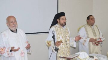 الأنبا باخوم يفتتح المؤتمر الإيبارشي التكويني السادس لخدام وخادمات التربية الدينية