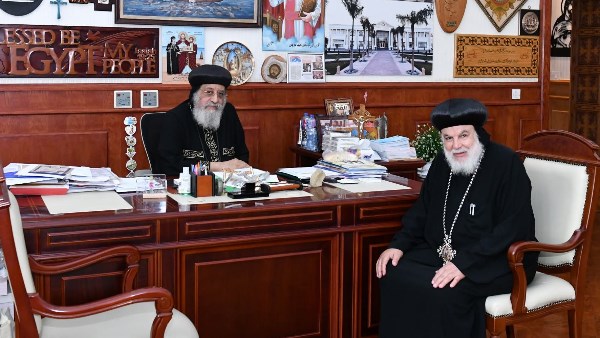 مناقشة أمور الخدمة.. مقابلات البابا تواضروس اليوم مع الآباء الأساقفة| صور