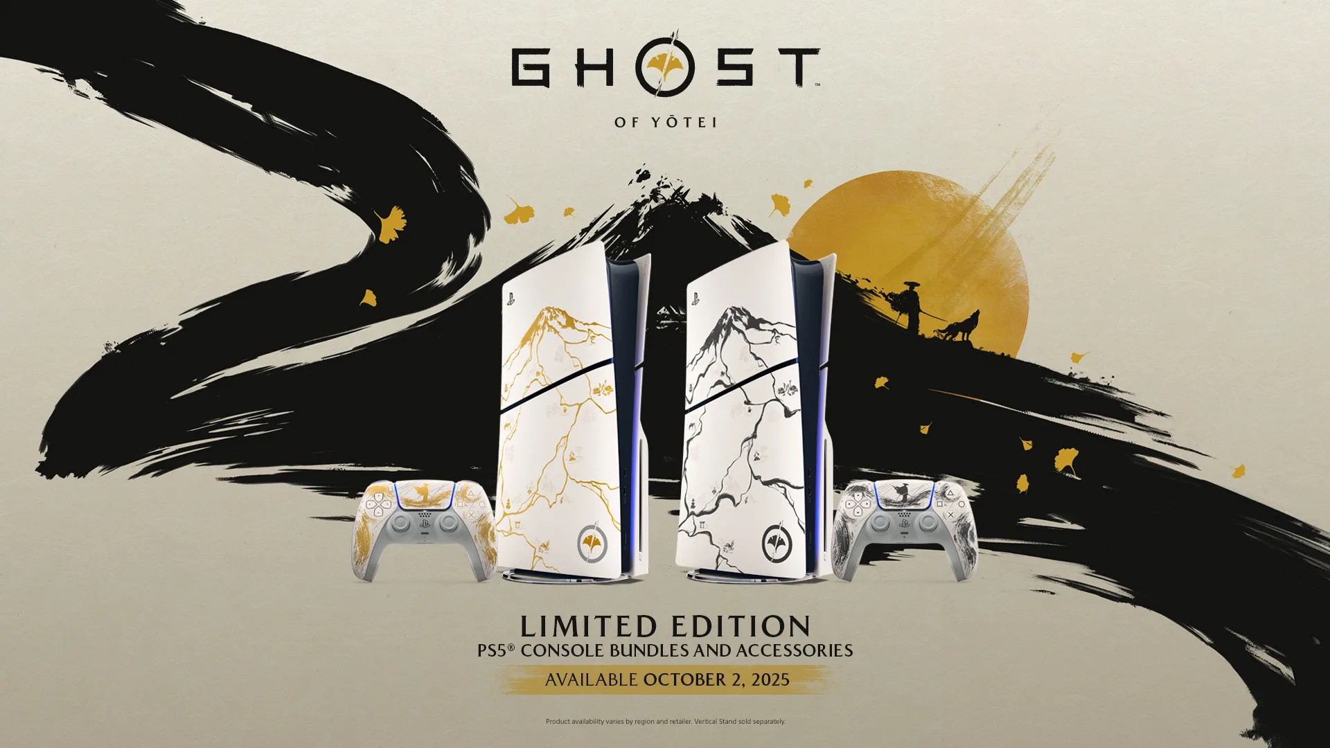 إصدارات رائعة من جهاز بلايستيشن 5 بتصاميم مستوحاة من Ghost of Yotei | newnews4