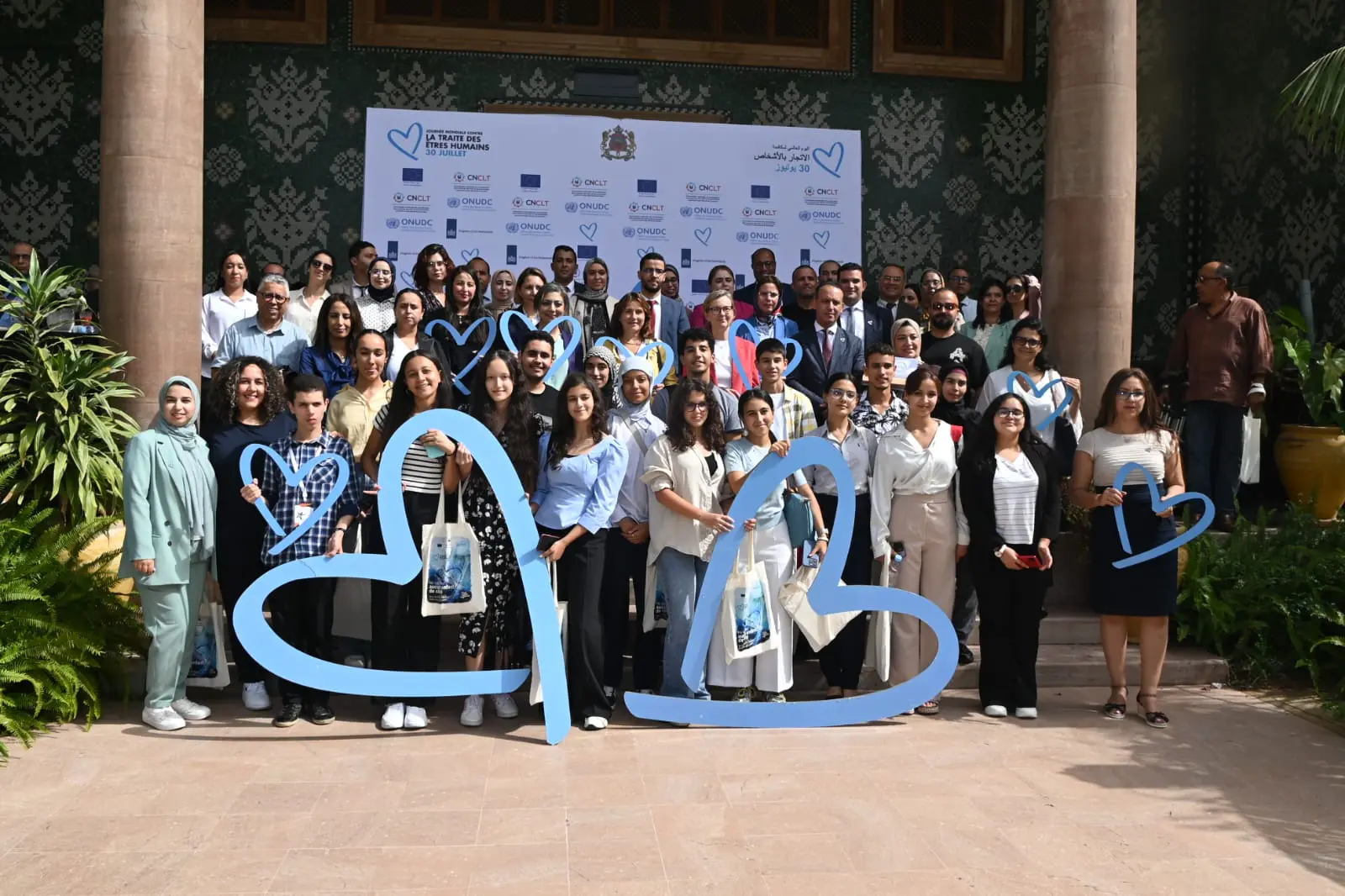 ✓ انطلاق حملة القلب الأزرق 2025 لتعزيز جهود مكافحة الاتجار بالبشر في المغرب