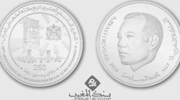 ✓ قطعة نقدية تذكارية جديدة بمناسبة عيد العرش