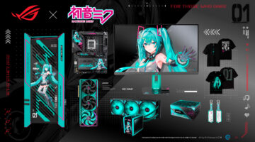 ASUS Republic of Gamers تكشف الستار عن مجموعة ROG x Hatsune Miku الحصرية | newnews4