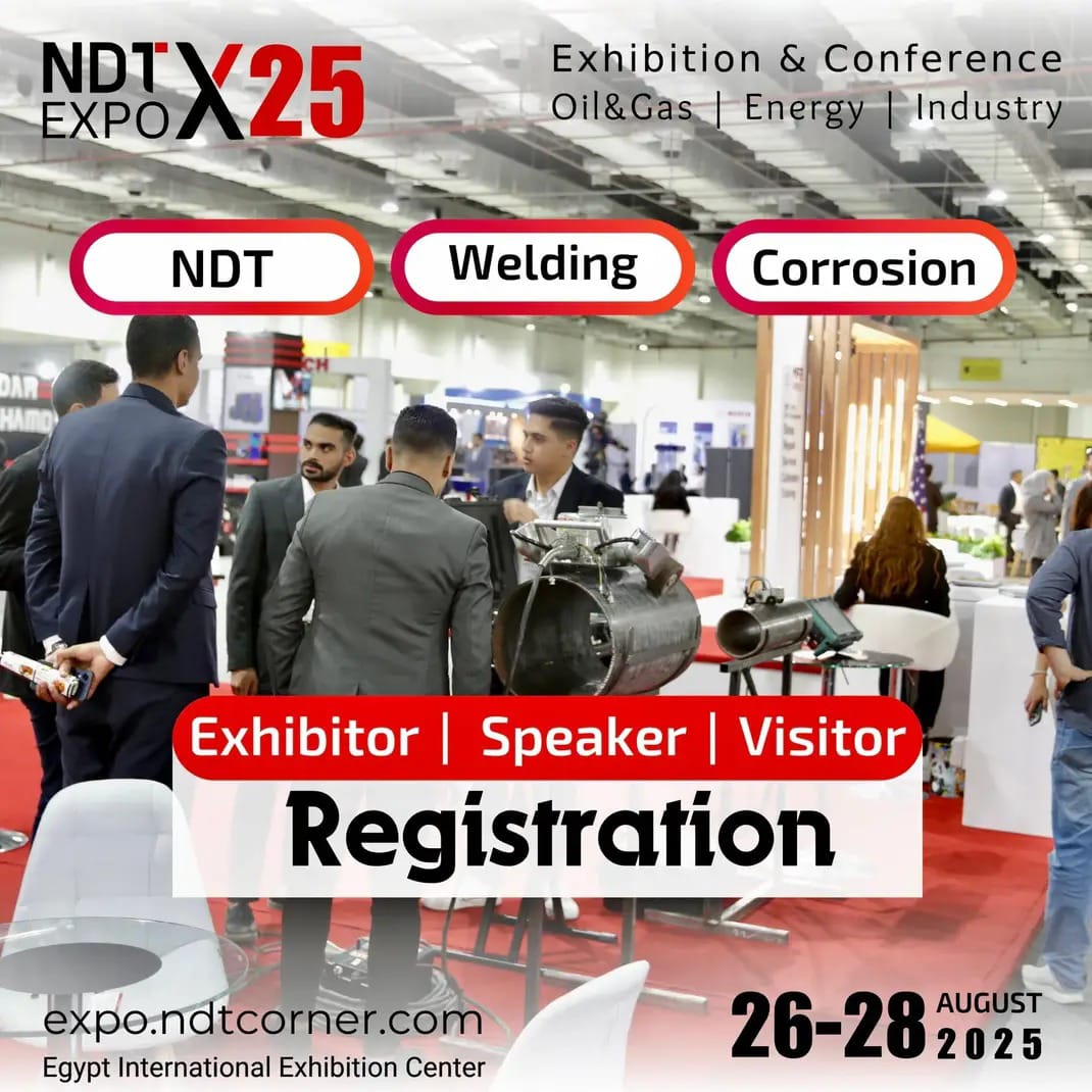 “NDT X EXPO” للتفتيش الهندسي واللحام ينطلق في القاهرة الشهر المقبل